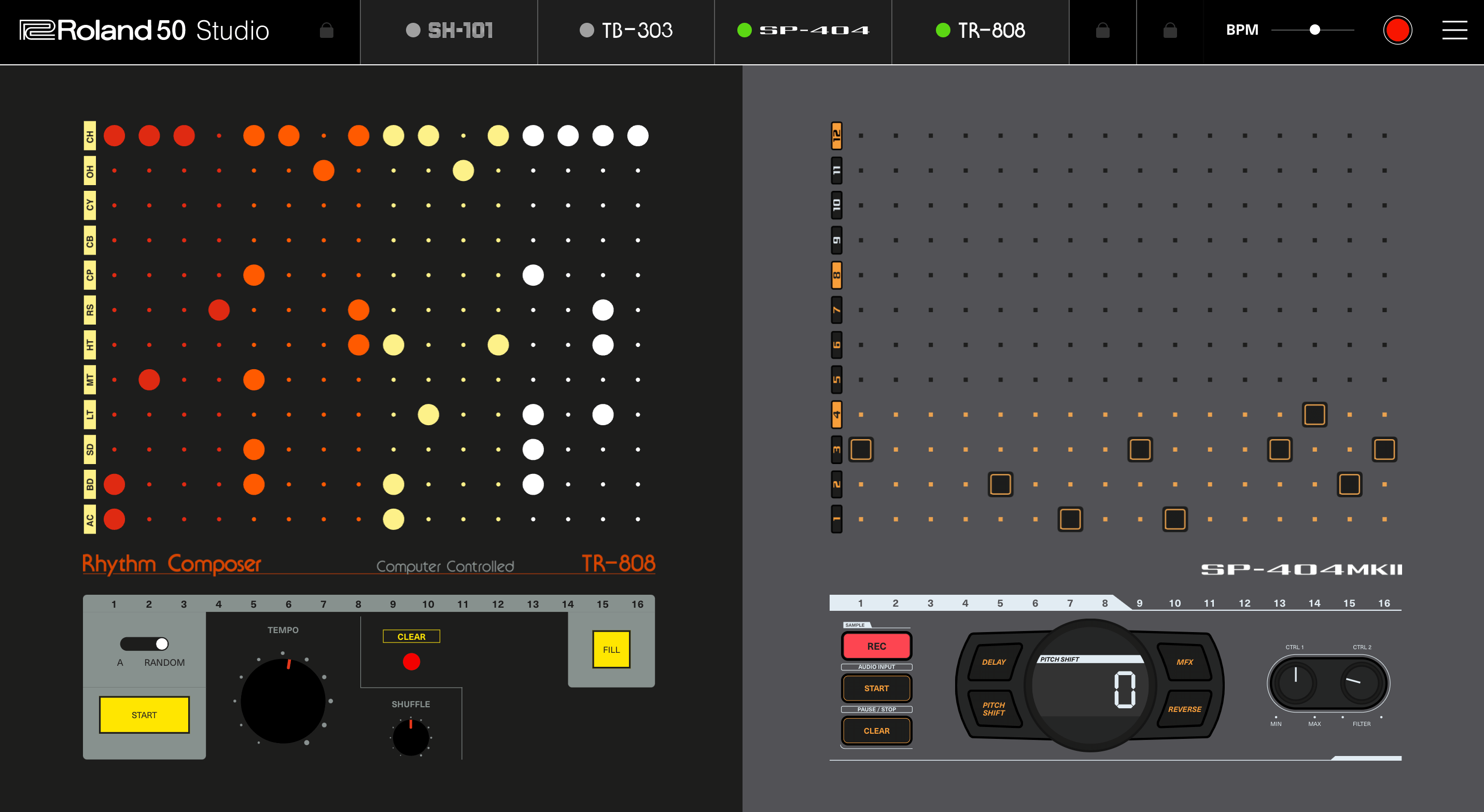 Roland 50 Studio Desk Top App