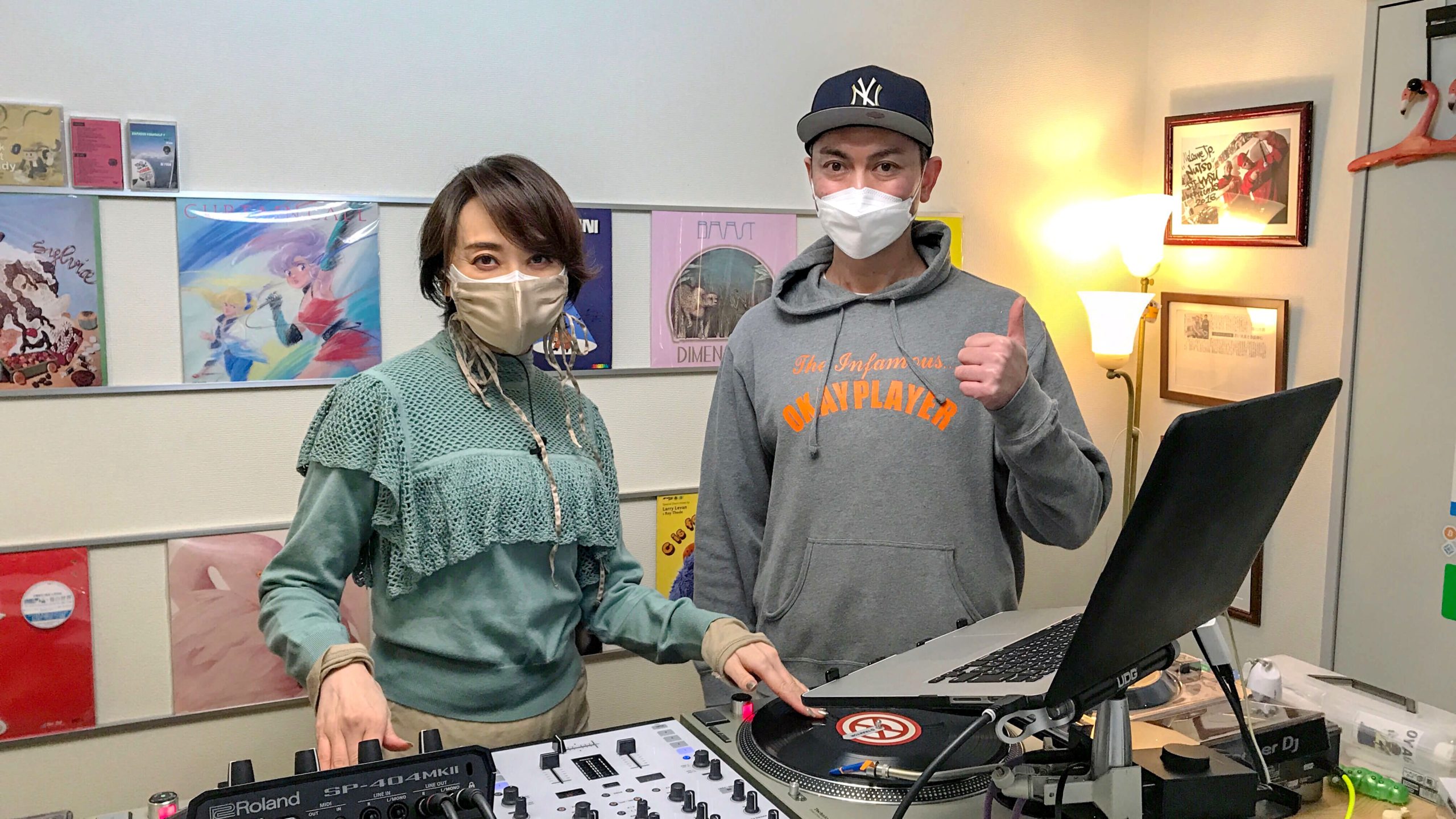 女優 紫吹淳さん番組収録 | バイブスレコードDJ教室 |講師 DJ Yasu